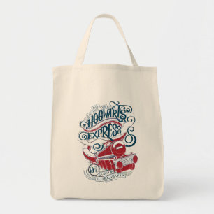 Harry Potter Hogwarts Express Typografie Tote Bag