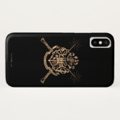 Harry Potter | Hogwarts Gekruiste Toverstokken Wap Case-Mate iPhone Case (Achterkant (horizontaal))