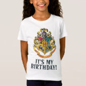 Harry Potter | Hogwarts - Het is mijn verjaardag T-shirt (Voorkant)