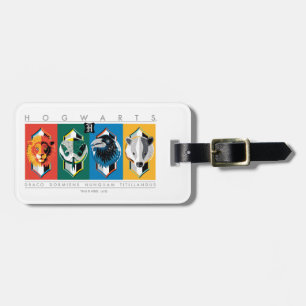 Harry Potter   HOGWARTS™ House Sigils Bagagelabel
