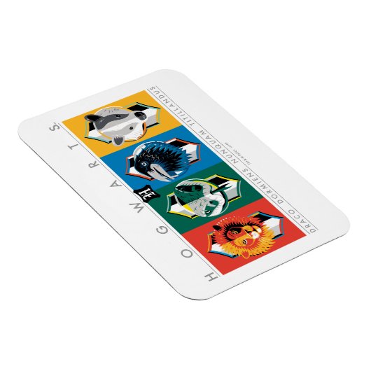 Harry Potter | HOGWARTS™ House Sigils Magneet (Rechterzijde)