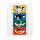 Harry Potter | HOGWARTS™ House Sigils Magneet (Verticaal)