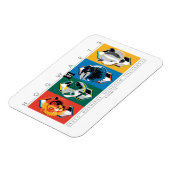 Harry Potter | HOGWARTS™ House Sigils Magneet (Linkerzijde)