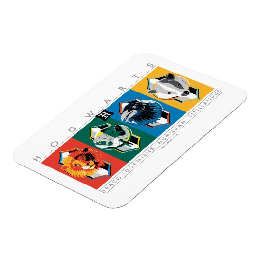 Harry Potter | HOGWARTS™ House Sigils Magneet (Linkerzijde)