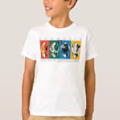 Harry Potter | HOGWARTS™ House Sigils T-shirt (Voorkant)