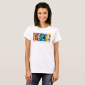 Harry Potter | HOGWARTS™ Huis Sigillen T-shirt (Voorkant volledig)