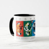 Harry Potter | HOGWARTS™ Huis Symbolen Mok (Voorkant links)