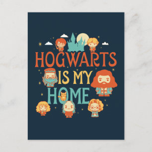 HARRY POTTER™   HOGWARTS™ IS MIJN THUIS BRIEFKAART