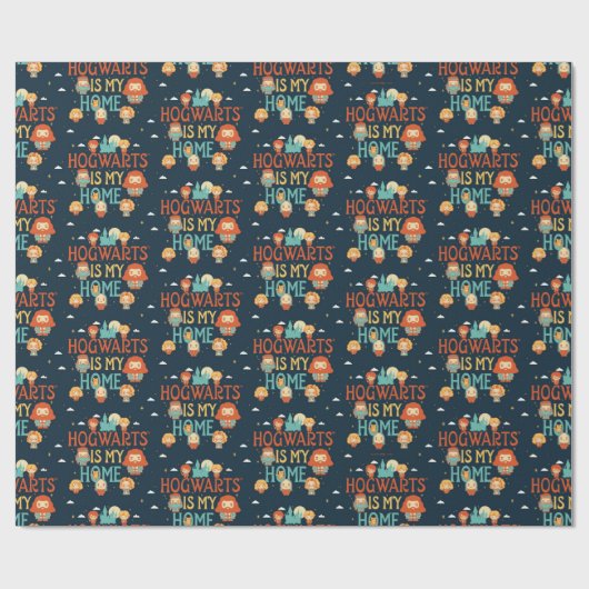 HARRY POTTER™ | HOGWARTS™ IS MIJN THUIS CADEAUPAPIER (Vlak)