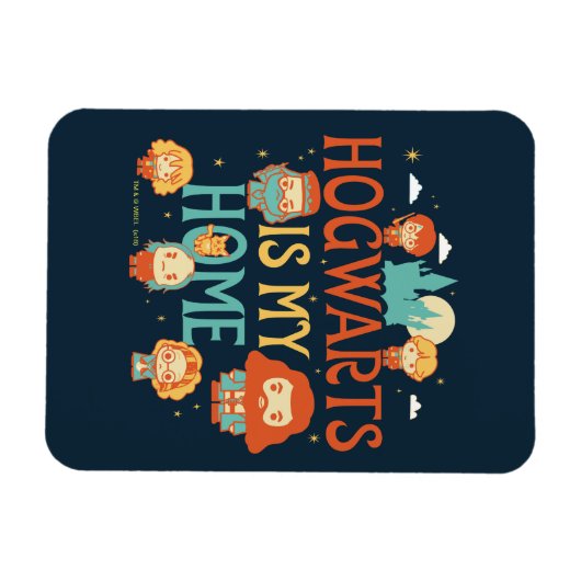 HARRY POTTER™ | HOGWARTS™ IS MIJN THUIS MAGNEET (Horizontaal)