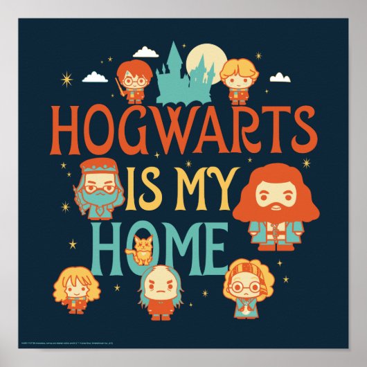 HARRY POTTER™ | HOGWARTS™ IS MIJN THUIS POSTER (Voorkant)