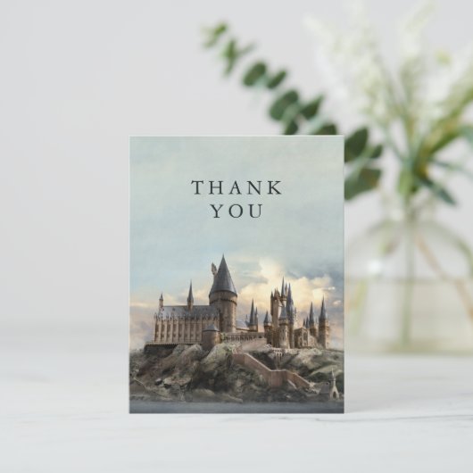 Harry Potter Hogwarts Kasteel Bedankt (Staand voorkant)
