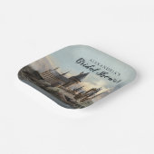 Harry Potter | Hogwarts Kasteel Bruidsfeest Papieren Bordje (Gebogen)