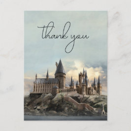 Harry Potter Hogwarts Kasteel Bruiloft Bedankt Briefkaart