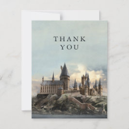 Harry Potter Hogwarts Kasteel Dank Je Bedankkaart