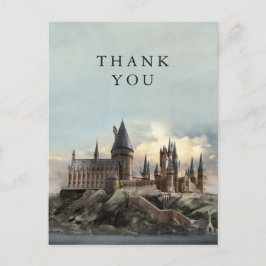 Harry Potter Hogwarts Kasteel Dank je Briefkaart