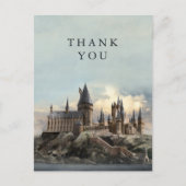 Harry Potter Hogwarts Kasteel Dank je wel Briefkaart (Voorkant)