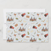 Harry Potter | Hogwarts Kasteel Geboorteaankondigi Kaart (Achterkant)