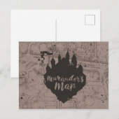 Harry Potter | HOGWARTS™ Kasteel Plattegrond van d Briefkaart (Voorkant / Achterkant)