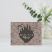 Harry Potter | HOGWARTS™ Kasteel Plattegrond van d Briefkaart (Staand voorkant)