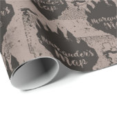 Harry Potter | HOGWARTS™ Kasteel Plattegrond van d Cadeaupapier (Rol Hoek)