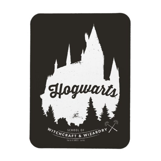 Harry Potter | HOGWARTS™ Kasteel Typografie Magneet (Verticaal)