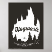 Harry Potter | HOGWARTS™ Kasteel Typografie Poster (Voorkant)