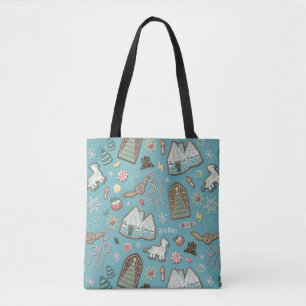 HARRY POTTER™ HOGWARTS™ Kerst Koek Patroon Tote Bag