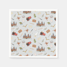 Harry Potter | Hogwarts Patroon Baby Shower Servet