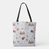 Harry Potter | Hogwarts Patroon Baby Shower Tote Bag (Achterkant)