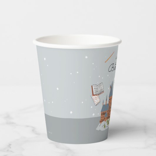 Harry Potter | Hogwarts Pattern Baby shower Papieren Bekers (Voorkant)