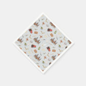 Harry Potter | Hogwarts Pattern Baby shower Servet (Hoek)