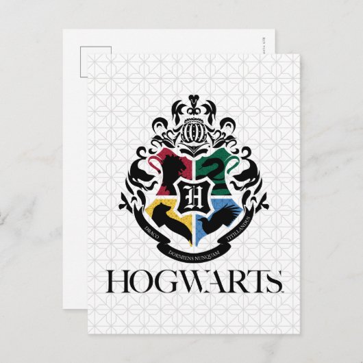 Harry Potter | HOGWARTS™ Pride School Crest Briefkaart (Voorkant / Achterkant)