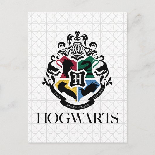 Harry Potter | HOGWARTS™ Pride School Crest Briefkaart (Voorkant)