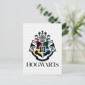 Harry Potter | HOGWARTS™ Pride School Crest Briefkaart (Staand voorkant)