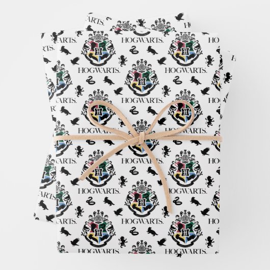 Harry Potter | HOGWARTS™ Pride School Crest Inpakpapier Vel (In situ)