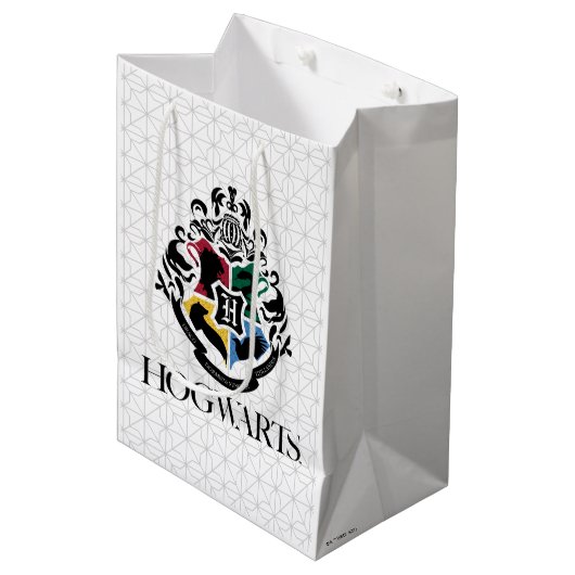 Harry Potter | HOGWARTS™ Pride School Crest Medium Cadeauzakje (Voorkant Gekanteld)