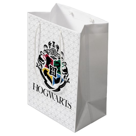Harry Potter | HOGWARTS™ Pride School Crest Medium Cadeauzakje (Achterkant Gekanteld)