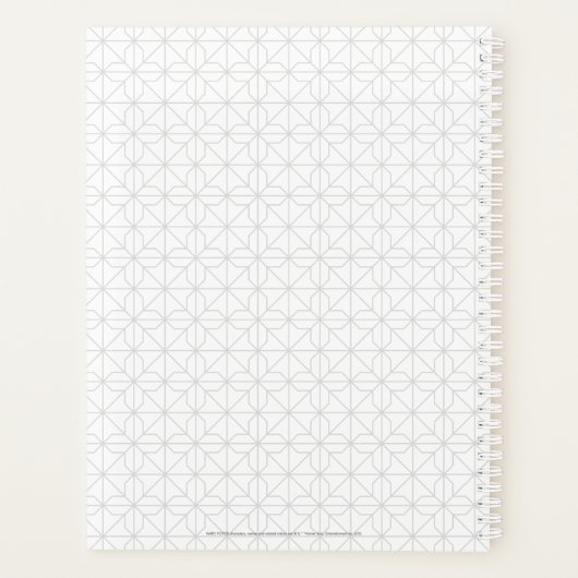 Harry Potter| HOGWARTS™ Pride School Crest Planner (Achterkant)