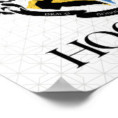 Harry Potter | HOGWARTS™ Pride School Crest Poster (Hoek)