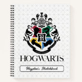 Harry Potter | HOGWARTS™ Pride School Crest Schets Notitieboek (Voorkant)