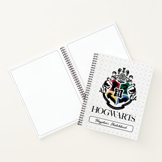 Harry Potter | HOGWARTS™ Pride School Crest Schets Notitieboek (Binnen)