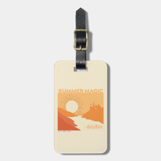 HARRY POTTER™ | HOGWARTS™ Summer Magic Bagagelabel (Voorkant verticaal)