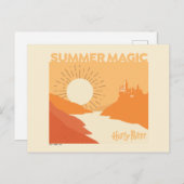 HARRY POTTER™ | HOGWARTS™ Summer Magic Briefkaart (Voorkant / Achterkant)