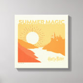 HARRY POTTER™ | HOGWARTS™ Summer Magic Canvas Afdruk (Voorkant)