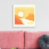HARRY POTTER™ | HOGWARTS™ Summer Magic Canvas Afdruk (Insitu (Woonkamer))