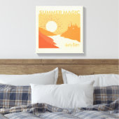 HARRY POTTER™ | HOGWARTS™ Summer Magic Canvas Afdruk (Insitu (Slaapkamer))