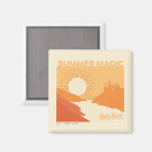 HARRY POTTER™ | HOGWARTS™ Summer Magic Magneet (Voorkant / Achterkant)