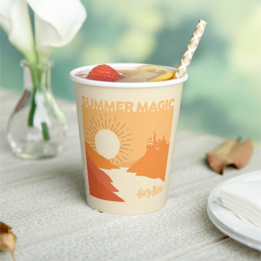 HARRY POTTER™ | HOGWARTS™ Summer Magic Papieren Bekers (Insitu)
