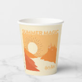 HARRY POTTER™ | HOGWARTS™ Summer Magic Papieren Bekers (Voorkant)